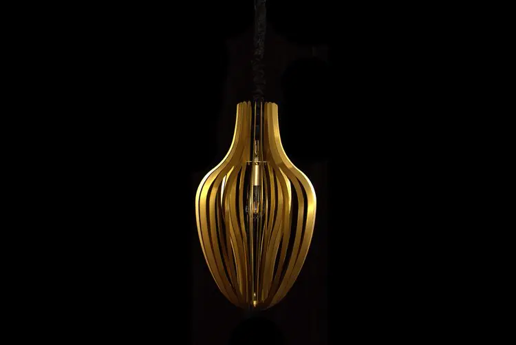 Wholesale luxury pendant copper and glass pendant light EME LIGHTING Brand