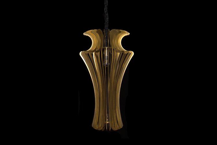 top-brand copper and glass pendant light Jane European style for bedroom EME LIGHTING-1
