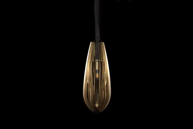 copper living room light pendant luxury elegant copper and glass pendant light manufacture