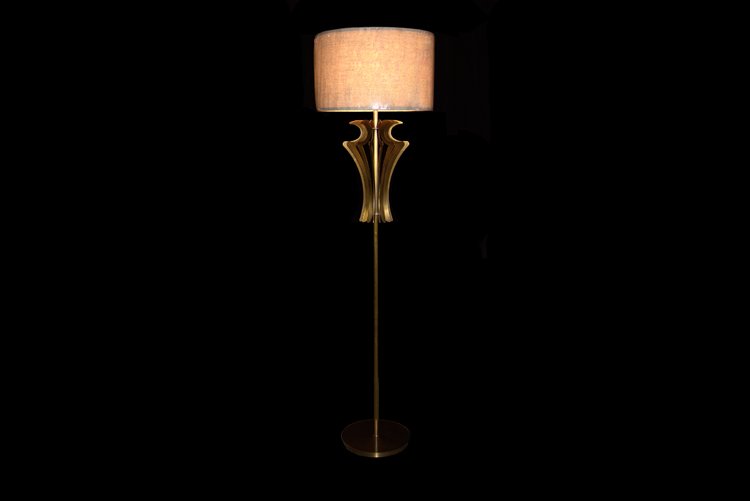 decorative modern floor lamp copper traditional for hotels-1