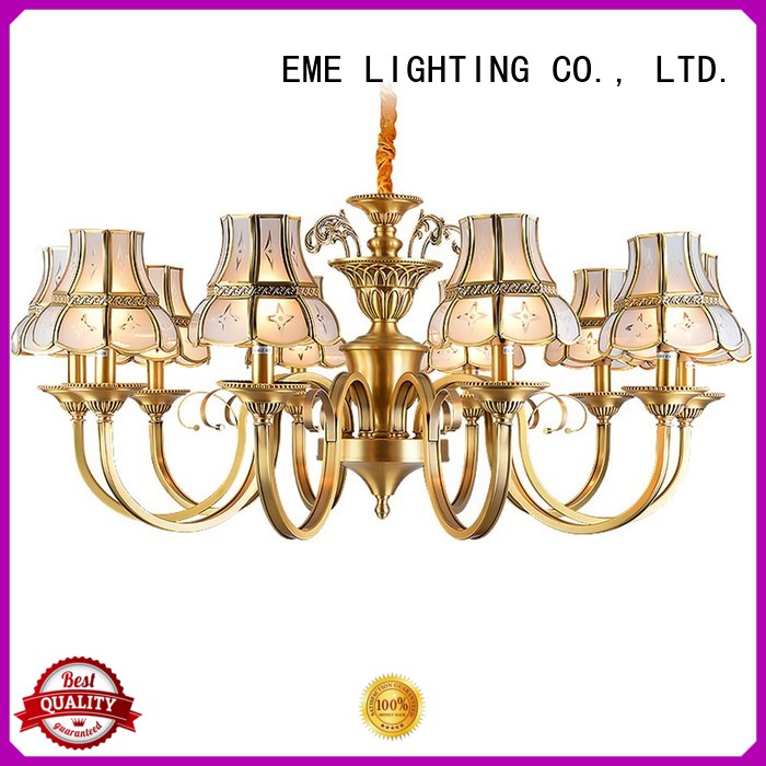 EME LIGHTING american style bronze crystal chandelier residential