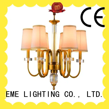 copper antique chandeliers brass american style for home EME LIGHTING