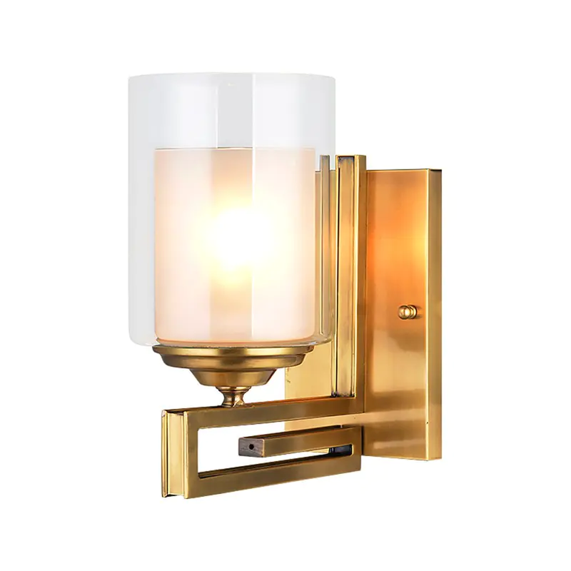 Cylinder Copper Wall Sconce (EYB-14215-1)