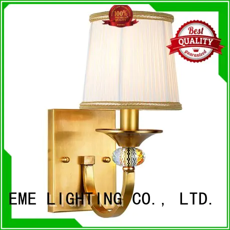 EME LIGHTING copper dining room wall sconces for wholesale for indoor decoration