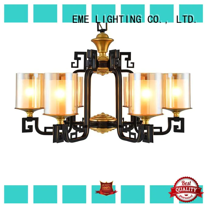 EME LIGHTING concise bronze crystal chandelier residential for home