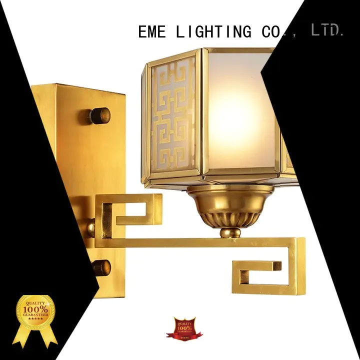 EME LIGHTING Brand traditional led copper dining room wall sconces