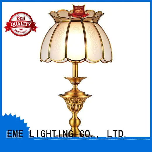 table wood style EME LIGHTING Brand western table lamps supplier