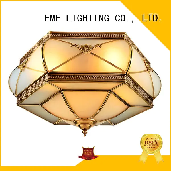 modern Custom lamp brass ceiling lights round EME LIGHTING