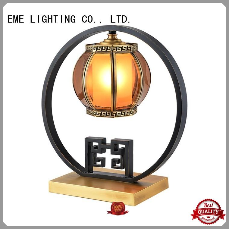 Wholesale gold chinese style table lamp black EME LIGHTING Brand