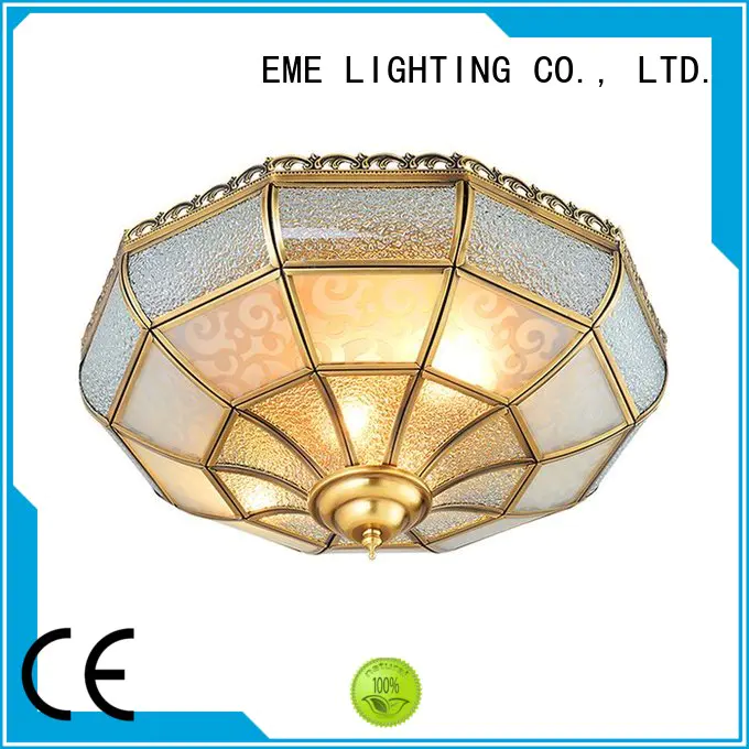 bedroom circle brass ceiling lights online EME LIGHTING Brand