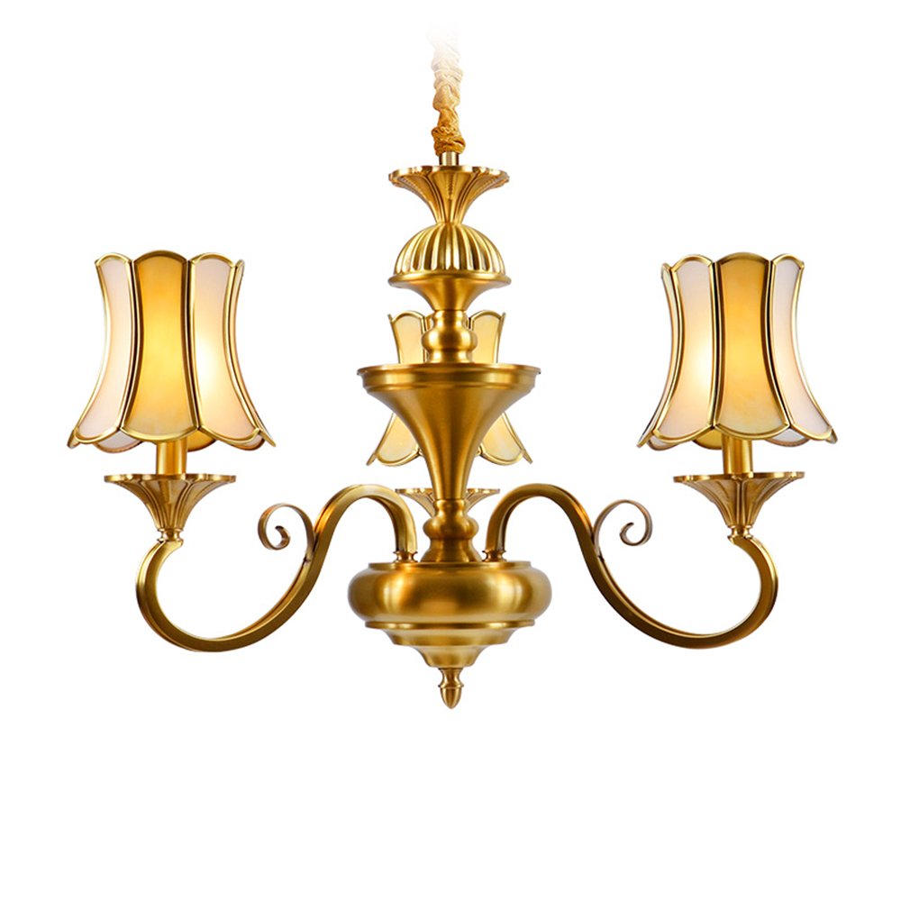 EME LIGHTING Modern Chandelier (EAD-14009-3) Brass Chandelier image115