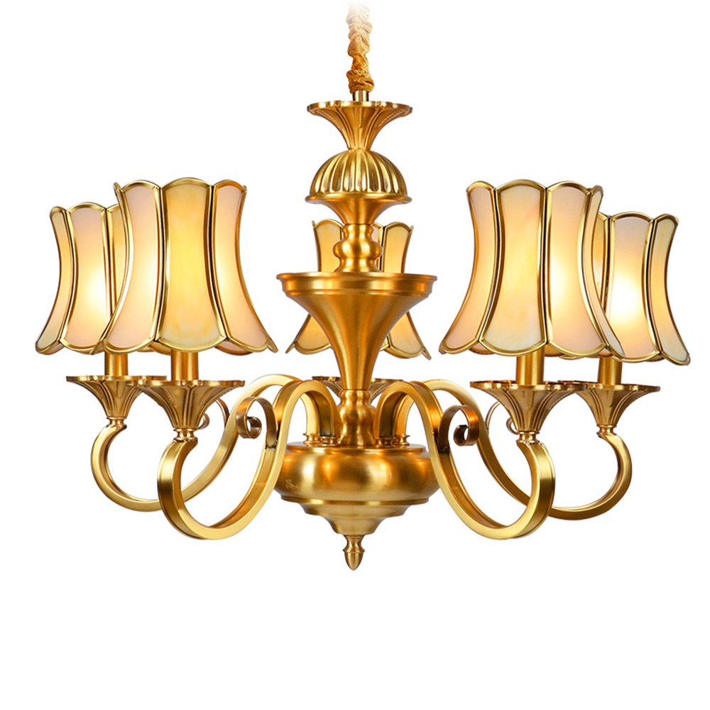 EME LIGHTING Brass Chandelier (EAD-14009-5) Brass Chandelier image114