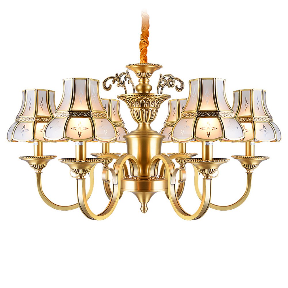 EME LIGHTING Modern Hotel Chandelier (EAD-14010-6) Brass Chandelier image107