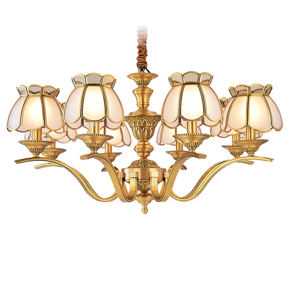 EME LIGHTING Copper Chandelier (EAD-14011-8) Brass Chandelier image101