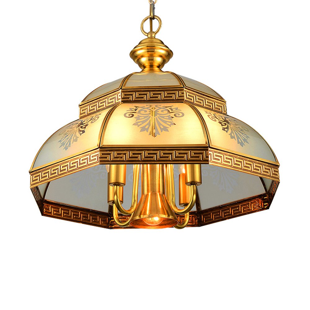 EME LIGHTING Modern Hanging Light (EOD-14108-450) Brass Chandelier image90