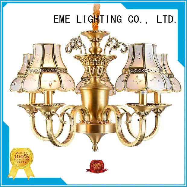 Hot unique antique brass chandelier elegant vintage EME LIGHTING Brand