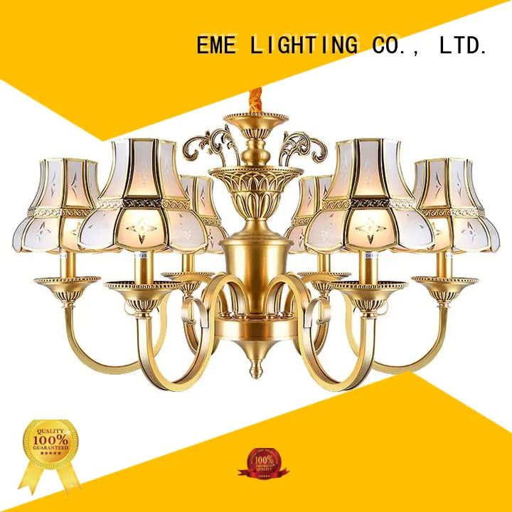 round chinese decorative chandeliers restaurant style EME LIGHTING Brand