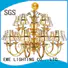 residential Custom style antique brass chandelier lights EME LIGHTING