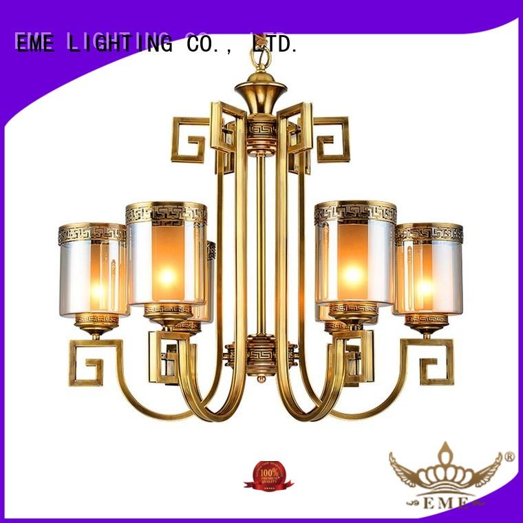 highend lobby brass decorative chandeliers EME LIGHTING Brand