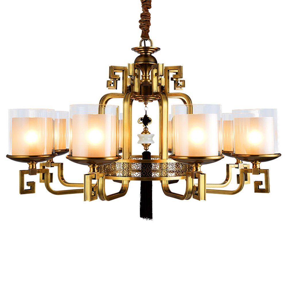 EME LIGHTING Copper Chandeliers (EYD-14210-8) Brass Chandelier image79