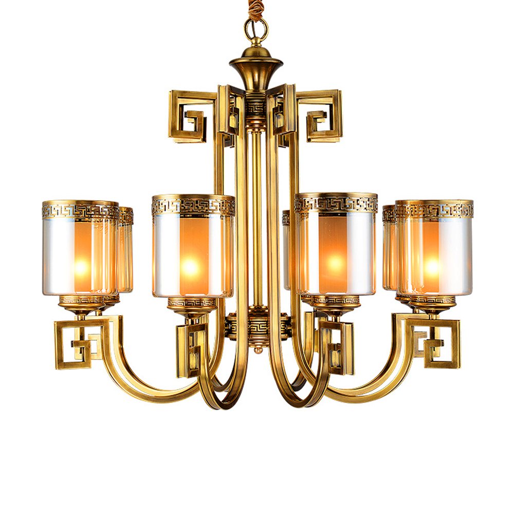 EME LIGHTING Dining Room Chandeliers (EYD-14211-8) Brass Chandelier image77