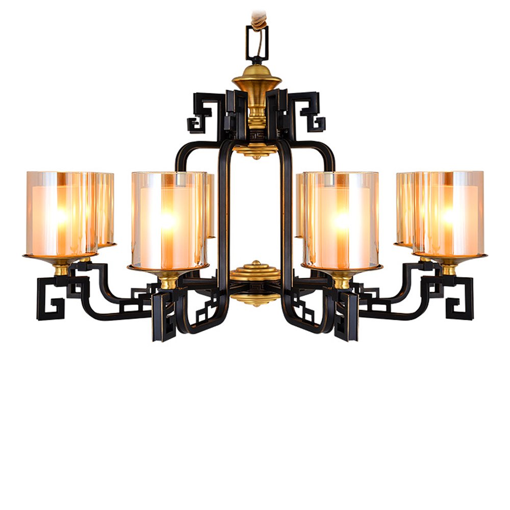 EME LIGHTING Chinese Style Chandelier (EYD-14214-8) Brass Chandelier image73