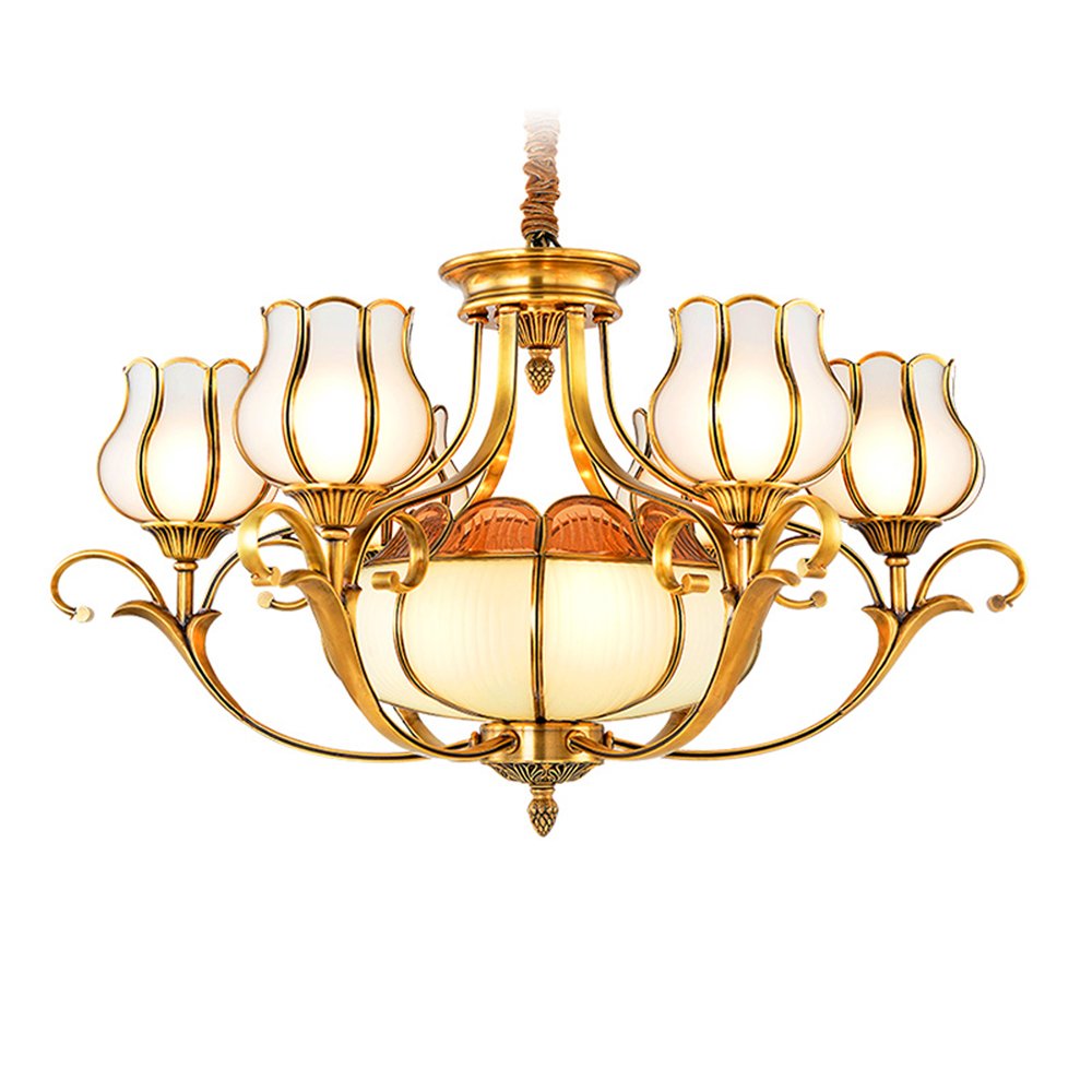 EME LIGHTING Chandelier Lighting (EYD-14219-6) Brass Chandelier image68