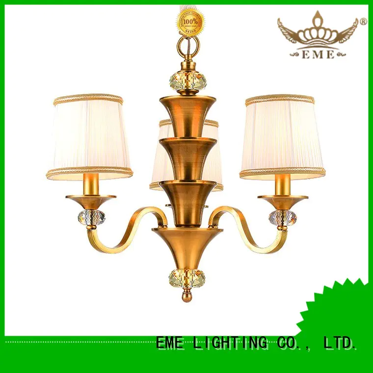Custom light pendant antique brass chandelier EME LIGHTING hanging