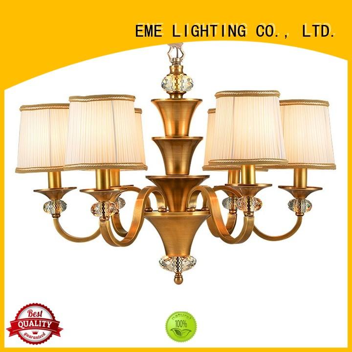 decorative chandeliers glass country antique brass chandelier EME LIGHTING Brand