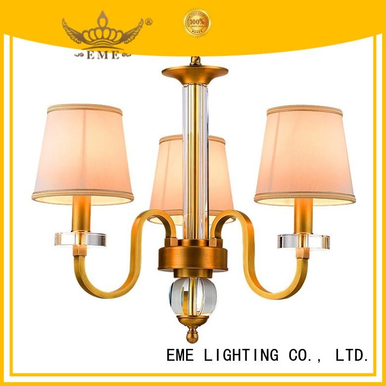 Wholesale contemporary round antique brass chandelier EME LIGHTING Brand