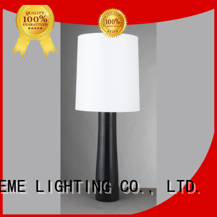 EME LIGHTING Brand brass glass custom chrome and glass table lamps