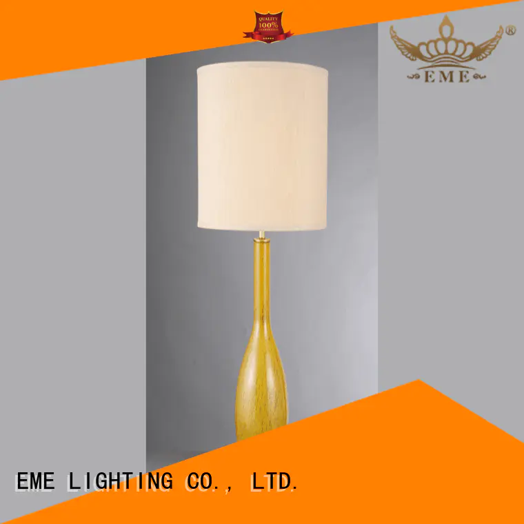 EME LIGHTING retro wood table lamp modern factory price for restaurant