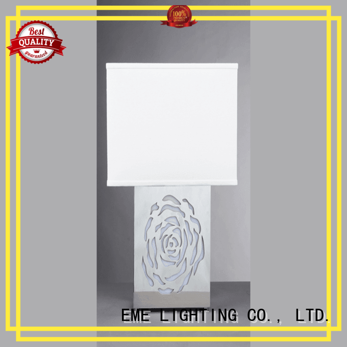 elegant oriental table lamps metal for hotels EME LIGHTING