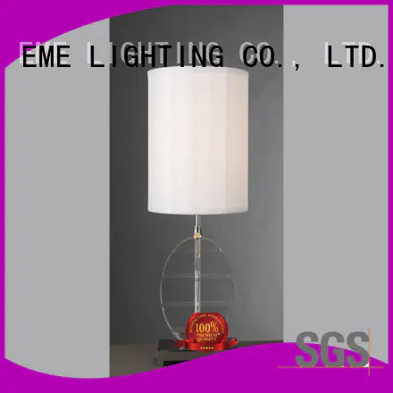 table chrome and glass table lamps modern EME LIGHTING company