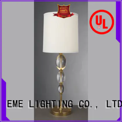 table study glass style chrome and glass table lamps EME LIGHTING Brand