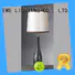 black colored table lamp gold traditional for restaurant