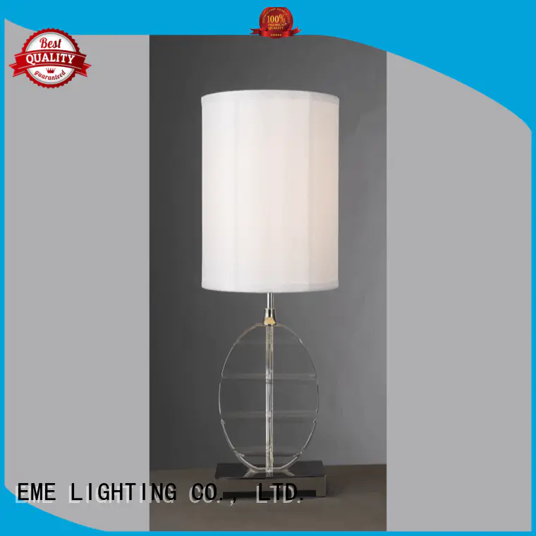 chrome and glass table lamps restaurant western table lamps EME LIGHTING Brand