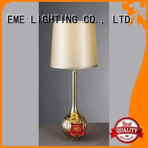 oriental table lamps metal for bedroom EME LIGHTING