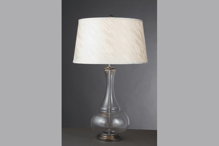 Restaurant Glass Table Lamp (EMT-018)