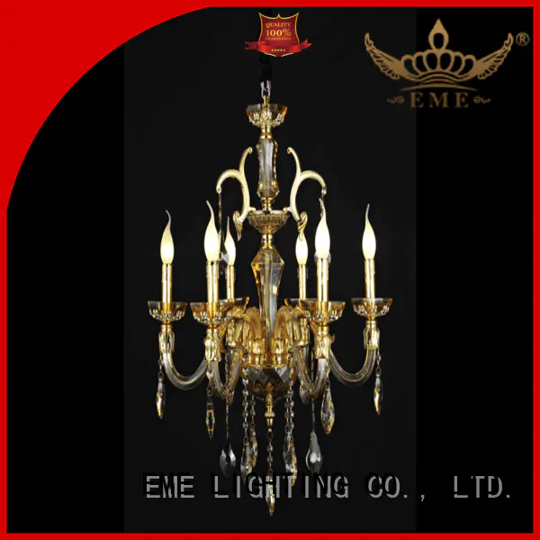 EME LIGHTING Brand unique wedding chandeliers wholesale lobby supplier