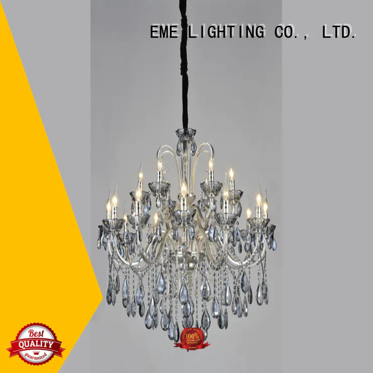 EME LIGHTING decorative acrylic crystal chandelier European style for lobby