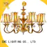 EME LIGHTING luxury 3 light brass chandelier European