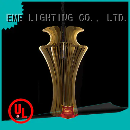 EME LIGHTING top-rated copper and glass pendant light manufacturer for rest room