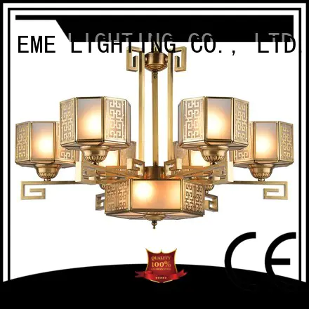 EME LIGHTING antique antique brass 5 light chandelier copper for home