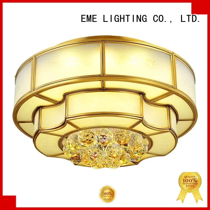 EME LIGHTING antique brass ceiling lights traditional for dining room