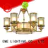EME LIGHTING glass hanging antique copper pendant light traditional for dining room