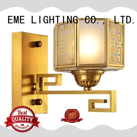 america style metal wall sconces copper for indoor decoration EME LIGHTING
