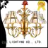 EME LIGHTING modern 3 light brass chandelier american style for big lobby