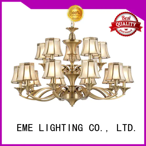 EME LIGHTING antique vintage brass chandelier European for home