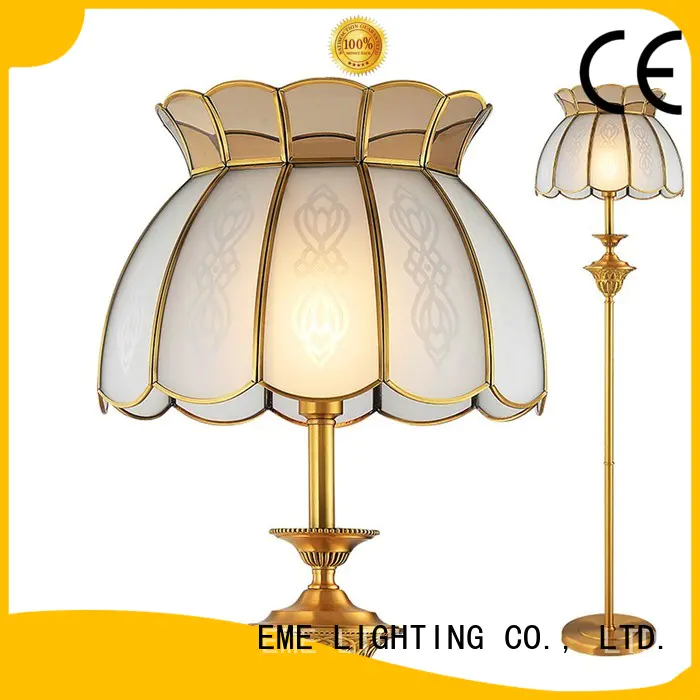 customized vintage floor lamps copper for bedroom EME LIGHTING